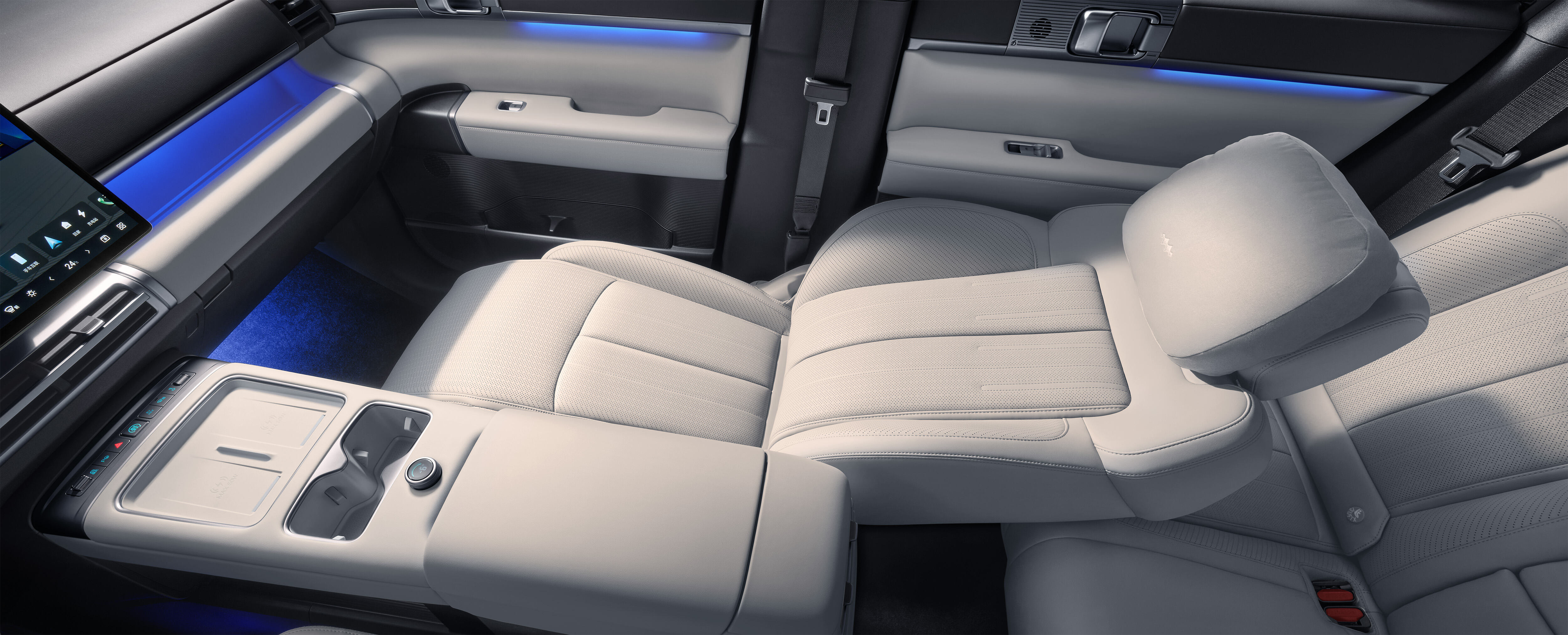Car with charging pad